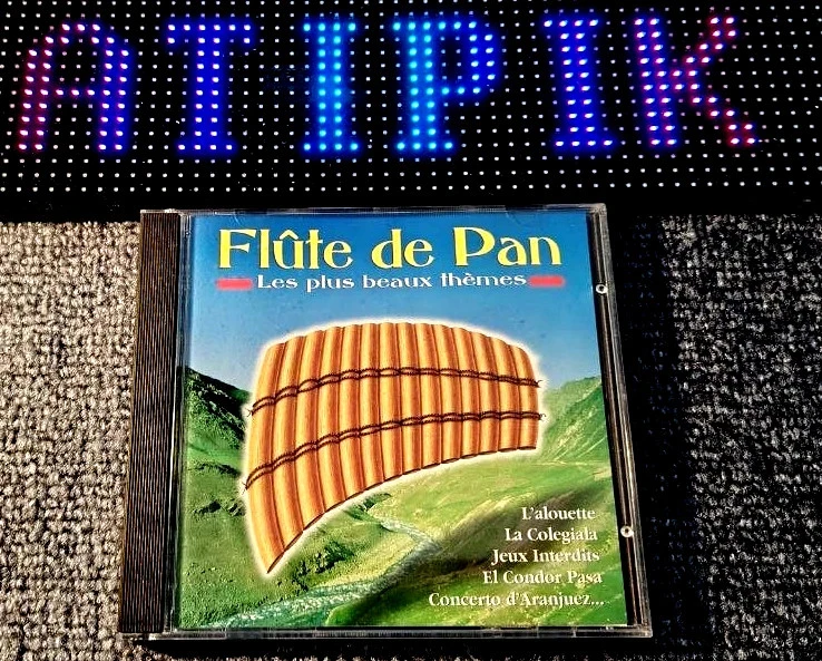 🎵 CD Flûte De Pan - Les Plus Beaux Thèmes - 19 Hits - BMG/Mikado 1997